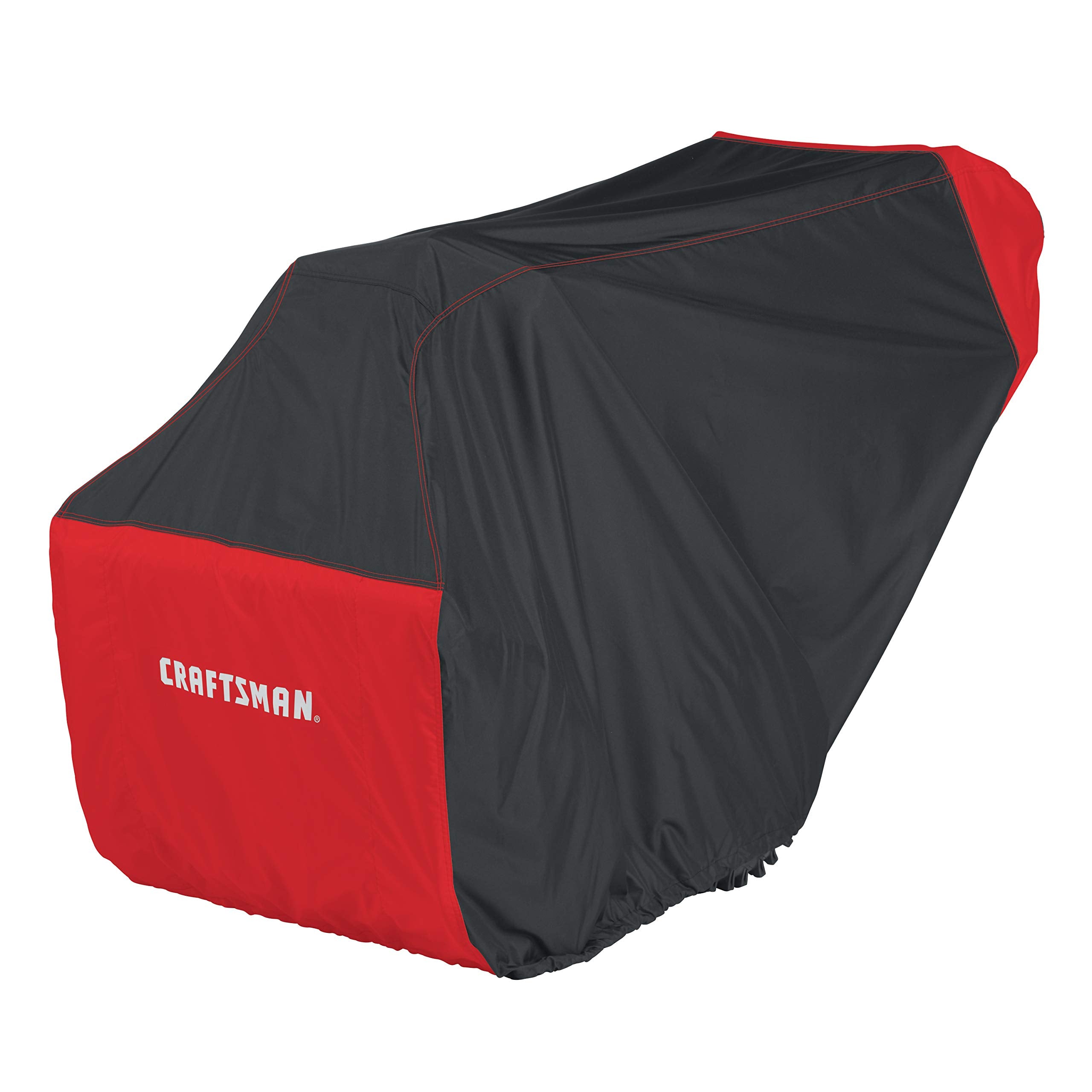 CRAFTSMAN two-stage snow blower cover front view protects equipment from rain and sun with rugged fabric.