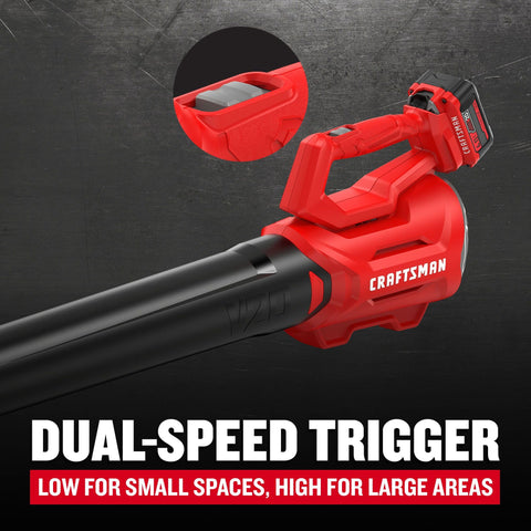 CRAFTSMAN V20 axial design highlights lightweight and maneuverability