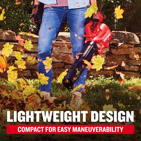 CRAFTSMAN V20 blower lightweight handle for comfortable operation