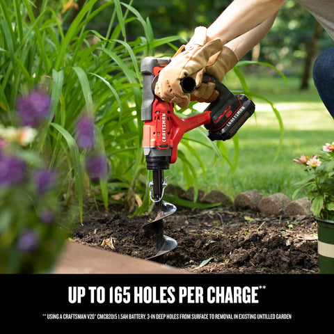 Craftsman V20 ergonomic auxiliary handle enables comfortable grip