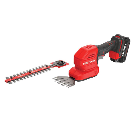 Craftsman V20 grass trimmer 4in blade for precise edging and cleanup.