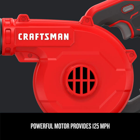 CRAFTSMAN V20 lightweight design enables comfortable, extended use