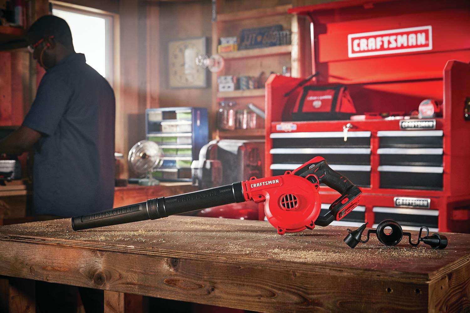 CRAFTSMAN V20 with three attachments broadens cleanup versatility