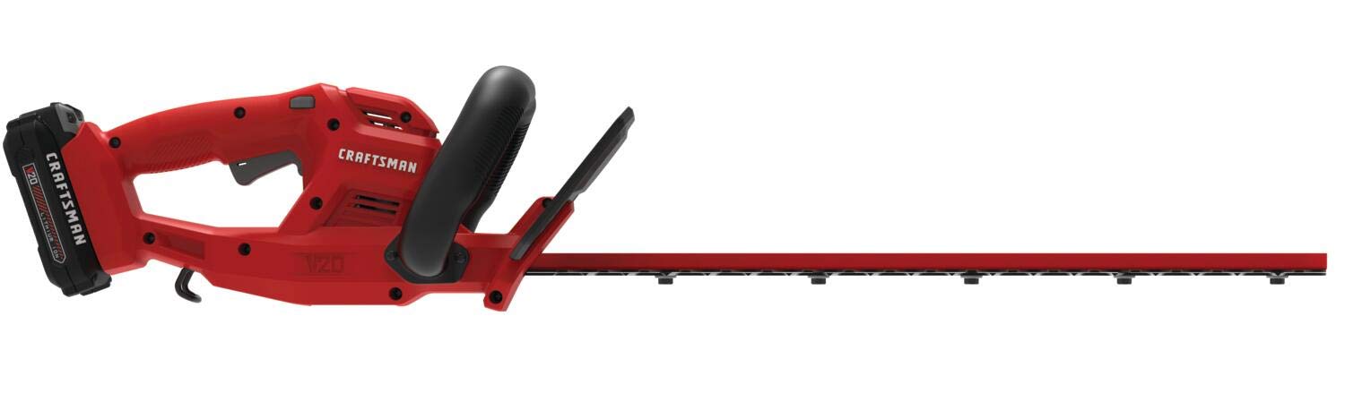 CRAFTSMAN V20 lightweight design reduces fatigue during yard work