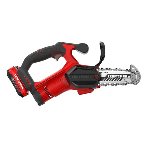 Ideal pruning use case demonstrated with the CRAFTSMAN V20 Mini Chainsaw