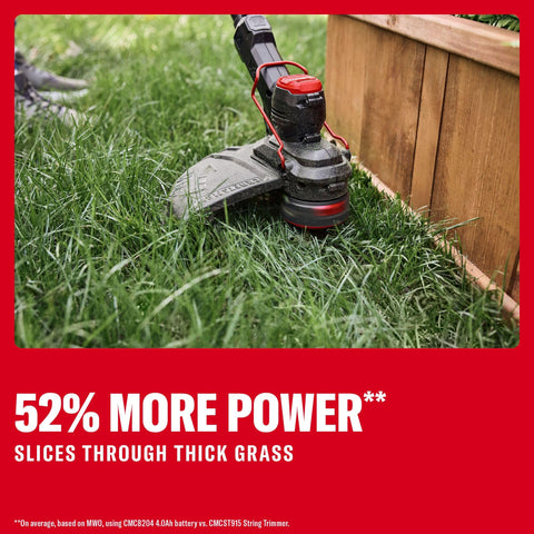Craftsman V20 weed wacker Turn-To-Edge feature switching trimming and edging