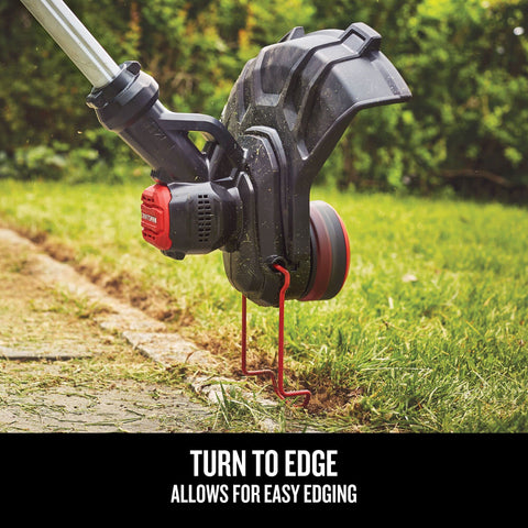 Craftsman V20 WeedWacker automatic line feed reduces bumping during use