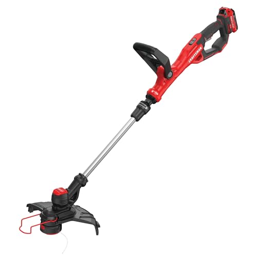 CRAFTSMAN V20 battery and charger included for quick setup.