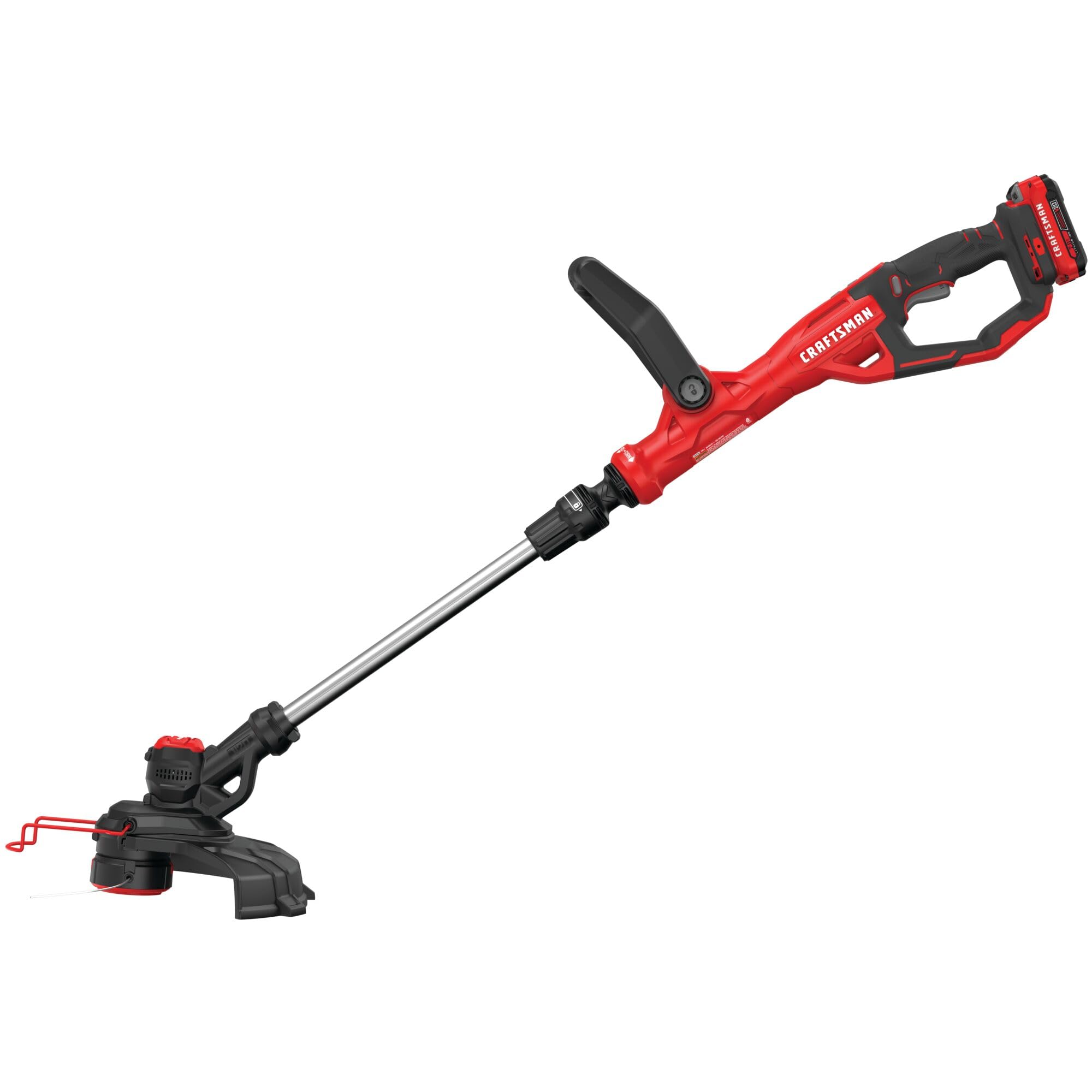 CRAFTSMAN V20 lightweight design minimizes user effort during longer sessions.