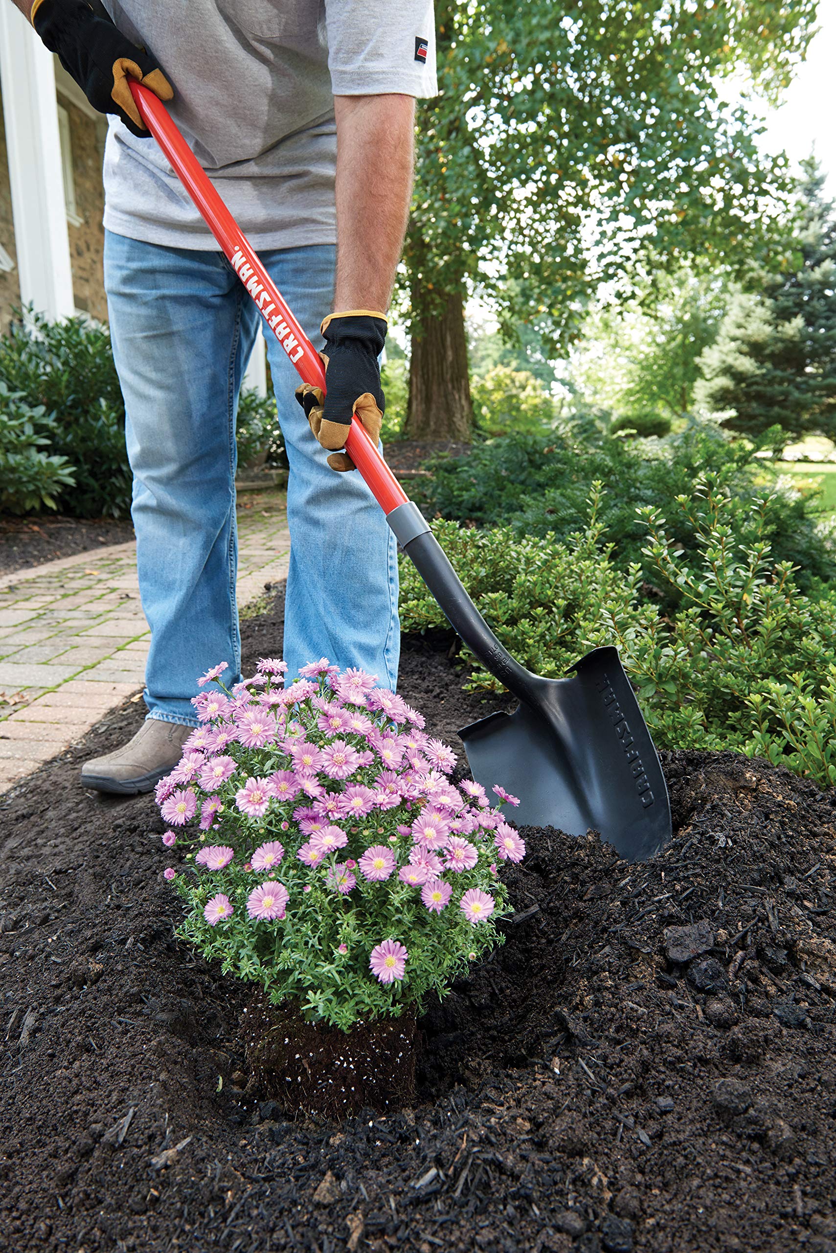 Craftsman weather-resistant fiberglass for durable performance in varying conditions.