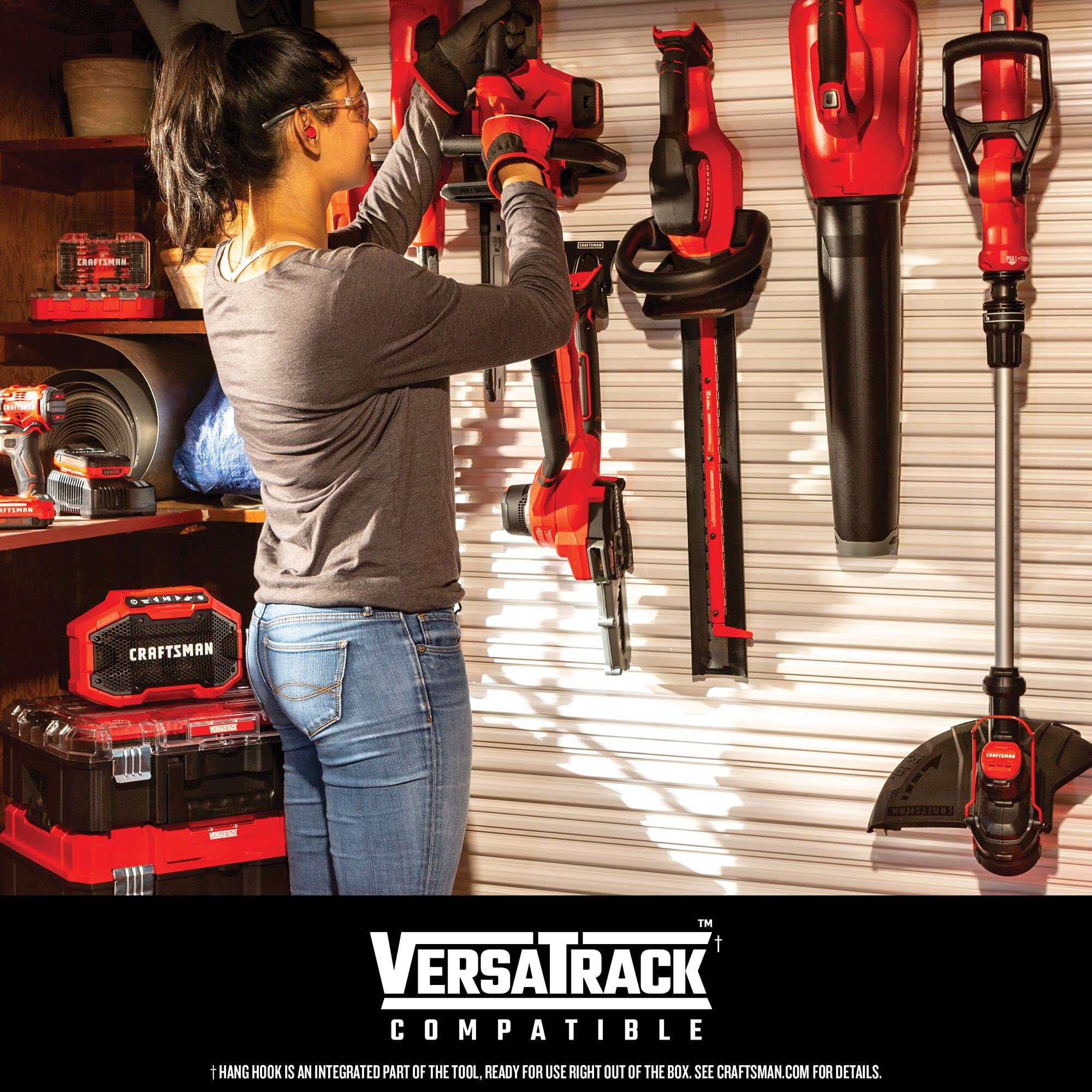 Weedwacker edge trimming with comfortable handling and reach