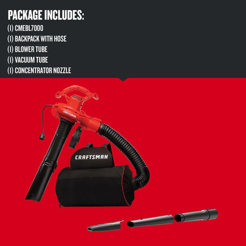 CRAFTSMAN wide-mouth opening simplifies emptying and disposal.