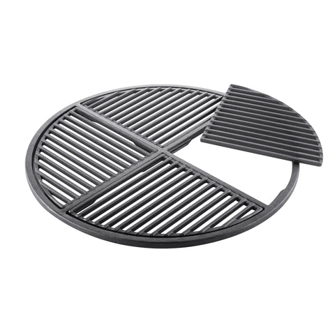 Craycort 22-5 inch kettle grate fit ensures snug fit and even heat distribution