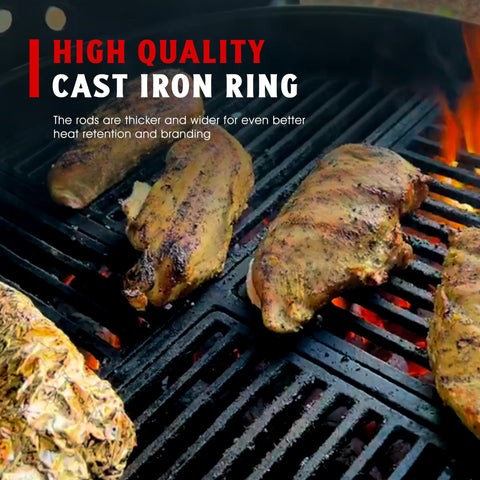 Craycort durable high heat cast iron withstands weather and frequent grilling
