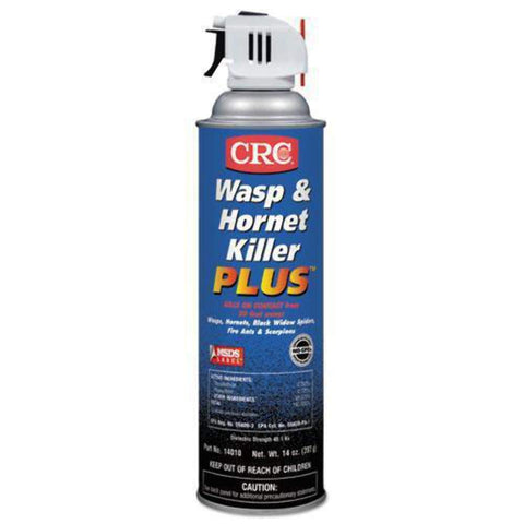 CRC Wasp Hornet Killer Plus ergonomic trigger enables comfortable outdoor use