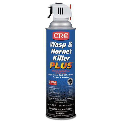 CRC Wasp and Hornet Killer Plus spray action reaches distant nests for quick control