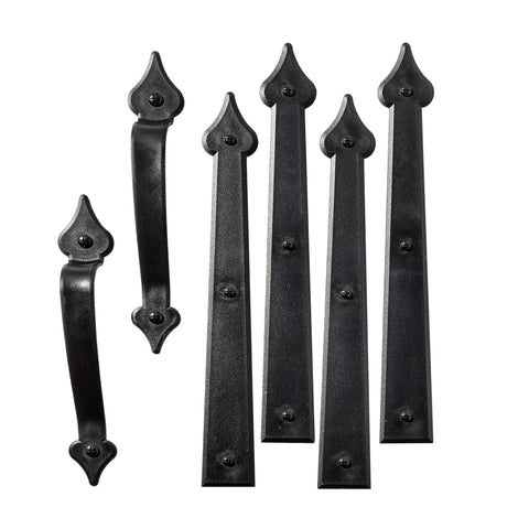 Cre8tive Hardware Classic Spade magnetic handle 12-inch, durable and easy to install.