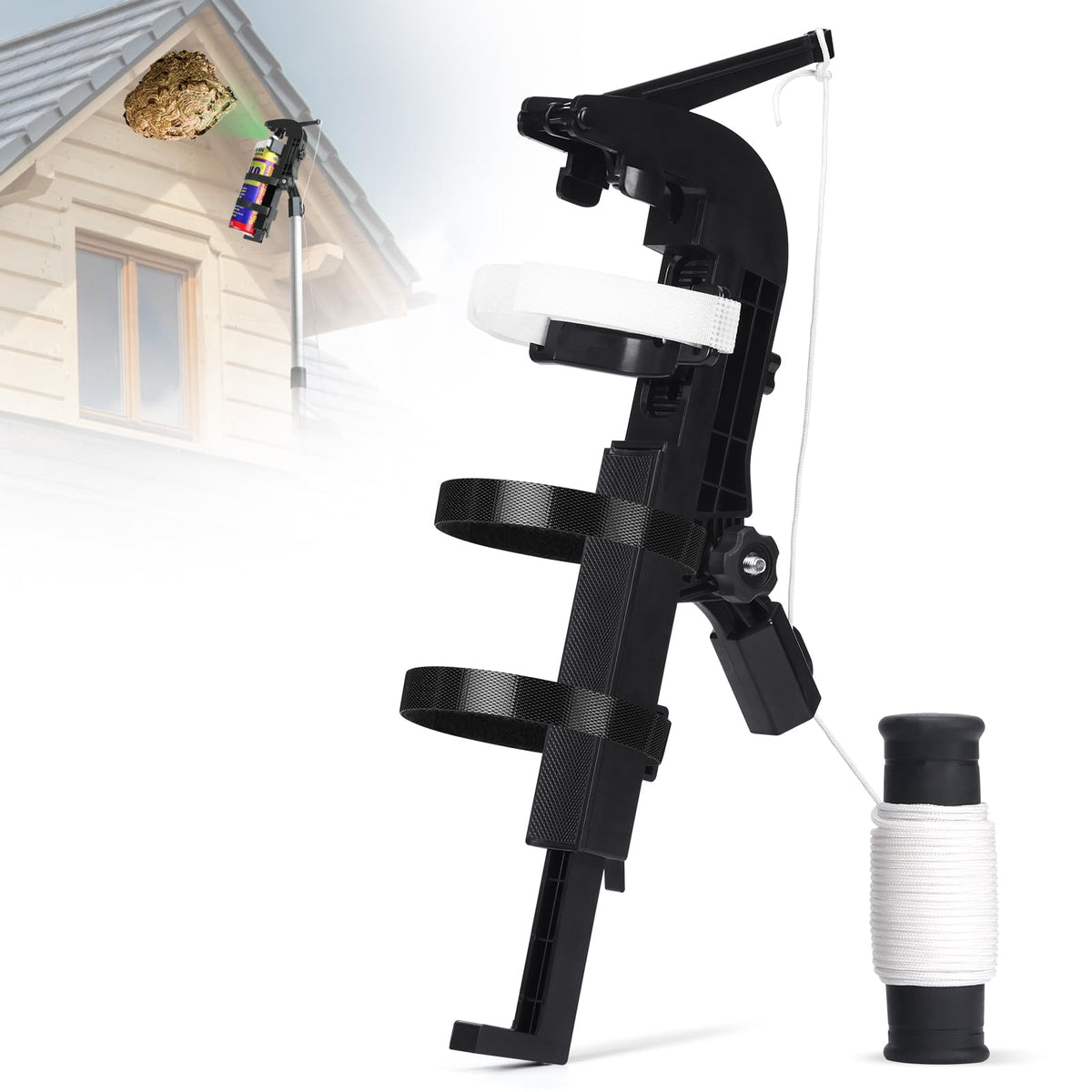 Creative.C upgraded adaptor shows adjustable angle for versatile spraying.