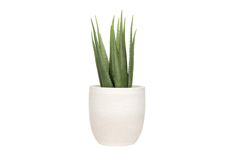 Creative Co-Op stoneware construction offers durability and heirloom appeal