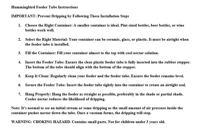 Creative Hobbies Floral Tip Feeder Tube pack detail reveals a convenient 3-pack.