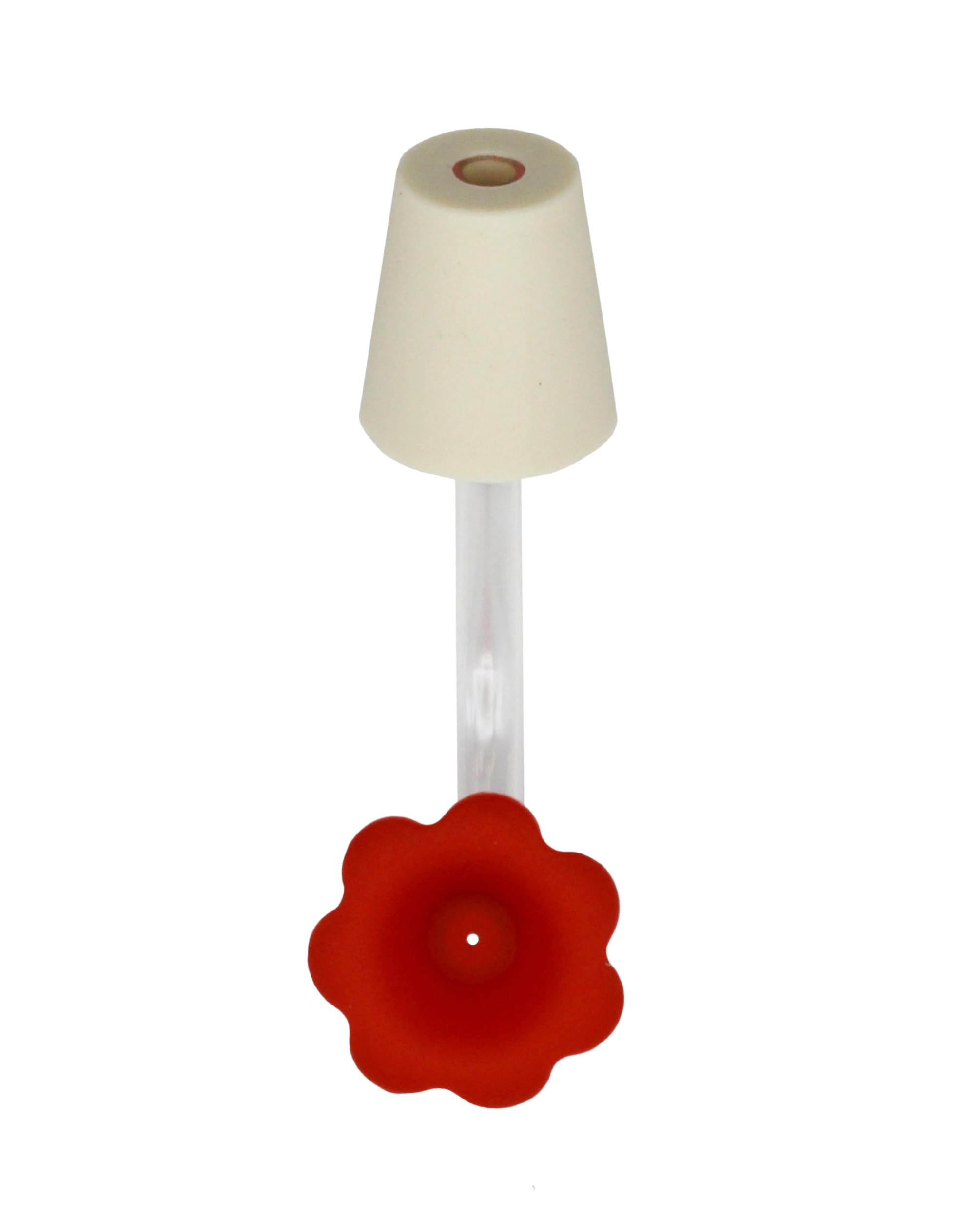 Creative Hobbies Floral Tip Feeder Tube side view highlights easy installation potential.