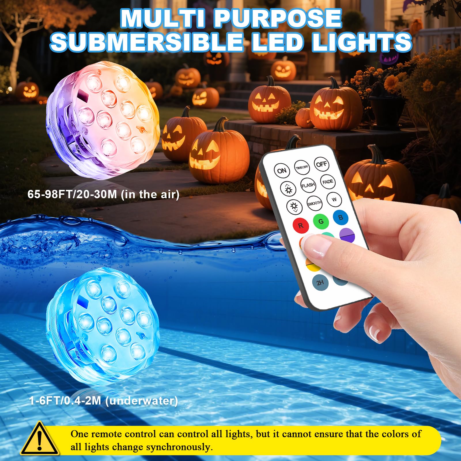 Creatrek IP68 waterproof light designed for indoor and outdoor use