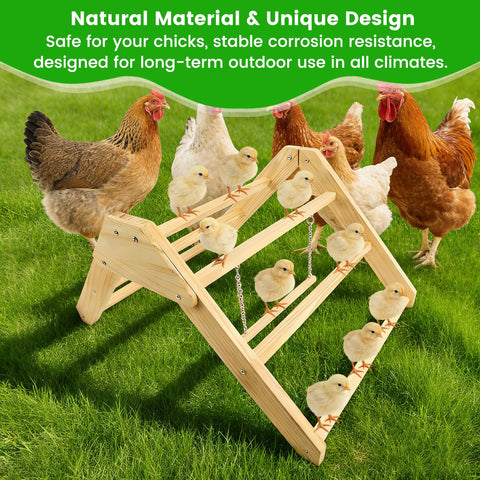 CREDAJUVEE chicken coop toys: durable enrichment for coop environments.