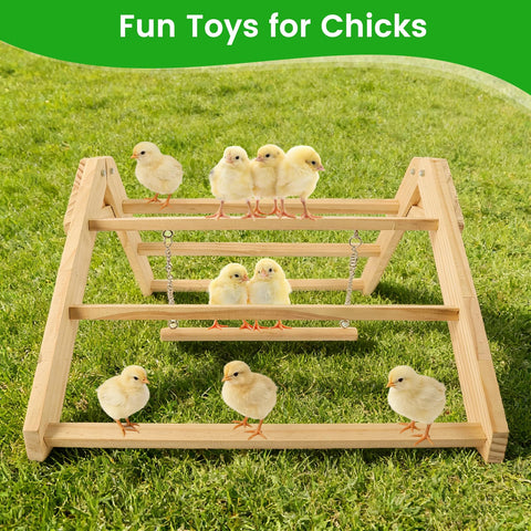 CREDAJUVEE natural pine material: chemical-free roosting option.