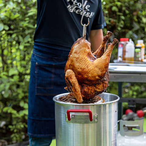 Creole Feast TFS3000L outdoor cooking scene ready for gatherings.