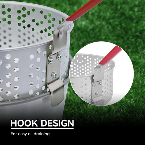 Creole Feast TFS3010 lifting hook for safe hot-pot handling.