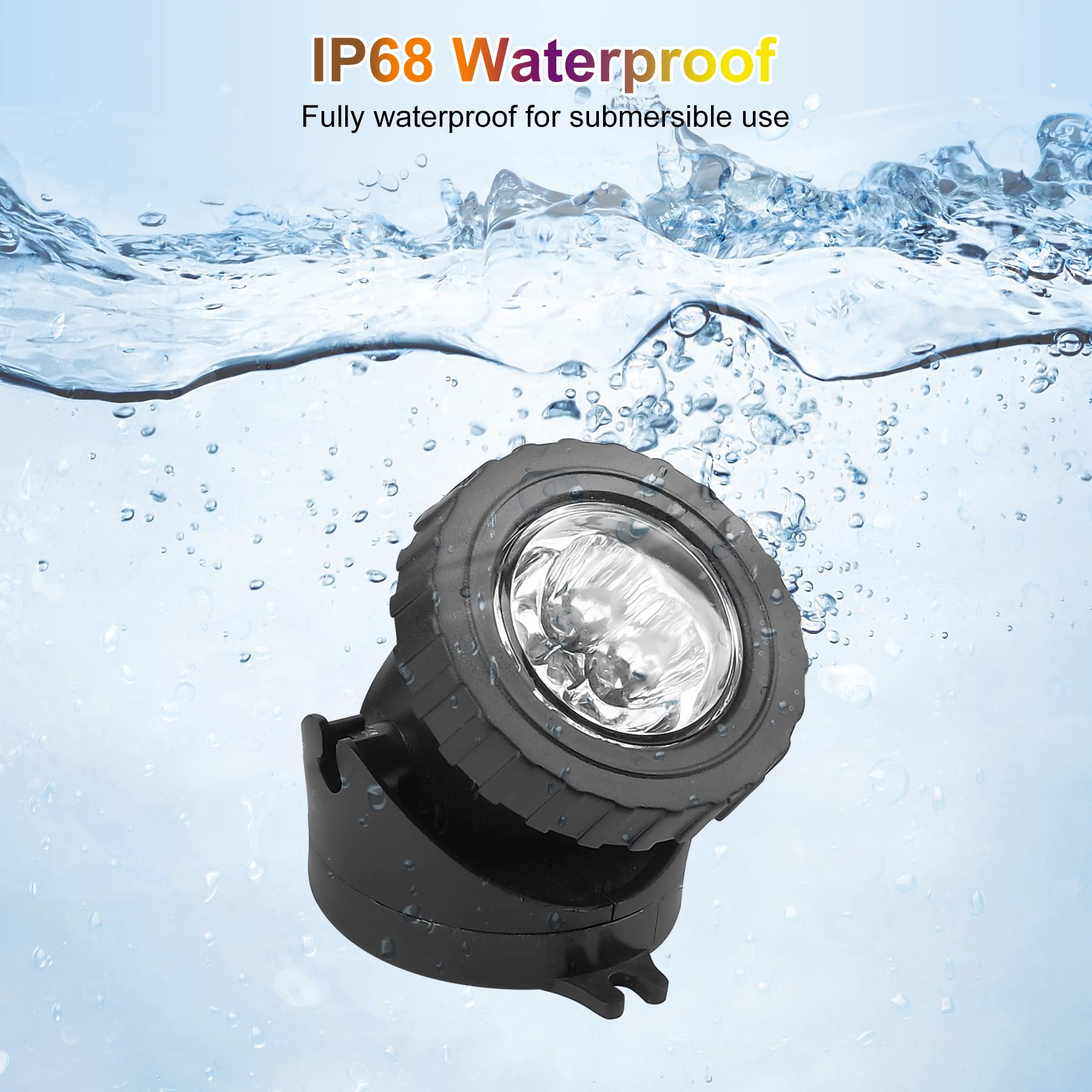 CREPOW 5V low voltage safety lights ideal for safe pond and pool setups