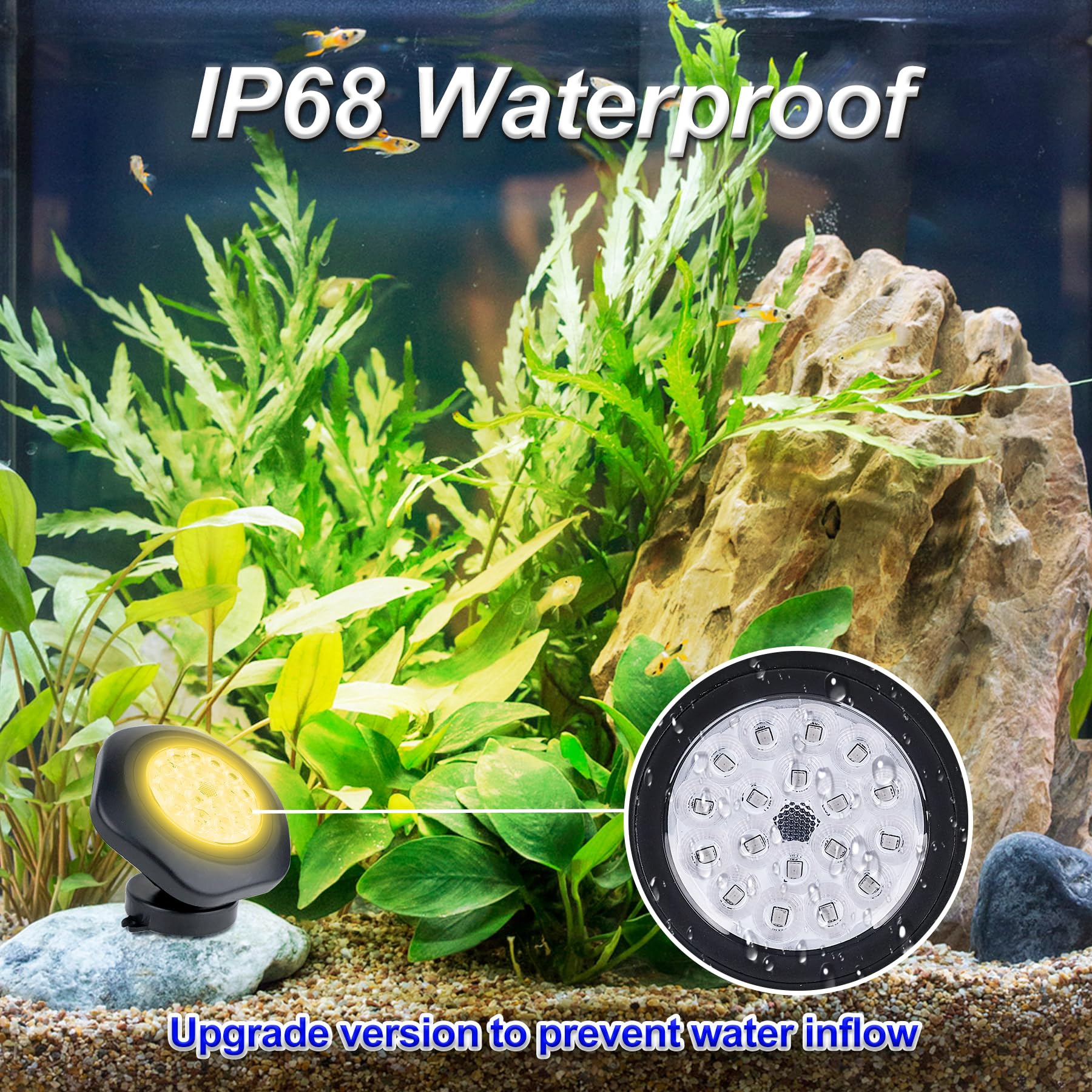 CREPOW landscape light for ground or wall mounting, versatile outdoor illumination.