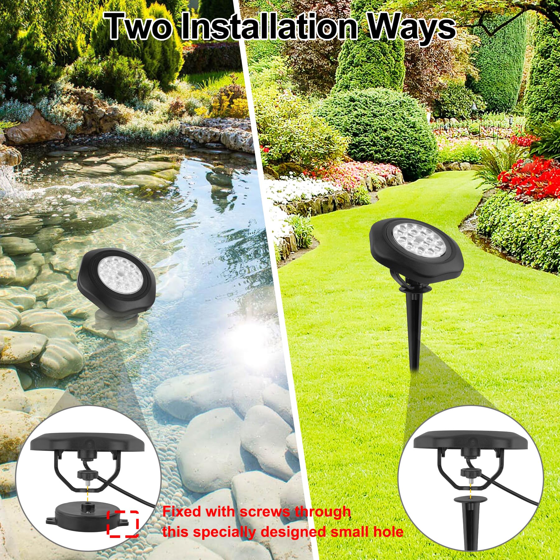 CREPOW supports underwater, ground, or wall installation for versatility.