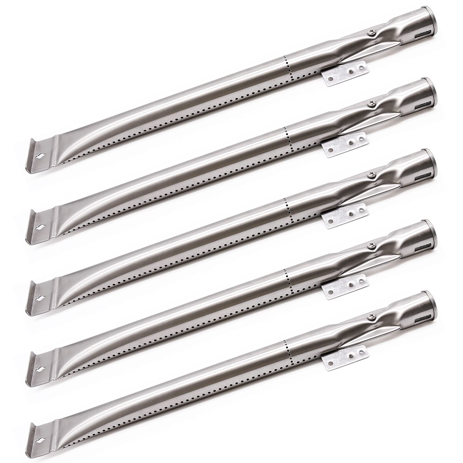 Criditpid BBQ-Element stainless burner tubes 5-pack for durable, even grilling.