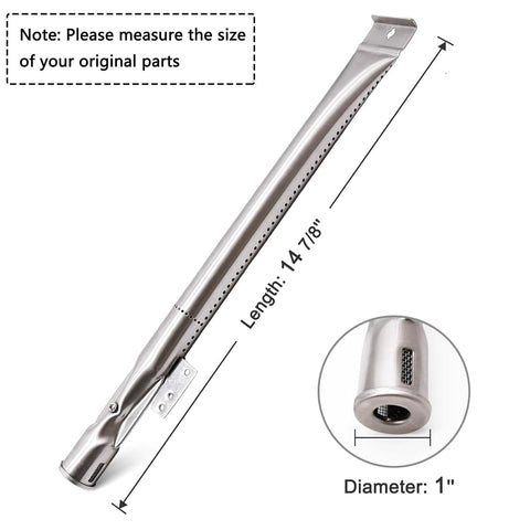 Criditpid burner tubes for Nexgrill 720-0830A ensure durable replacement and steady flames