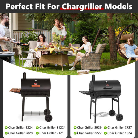 Criditpid Chargriller 2121 ash pan installed in a 27 inch grill