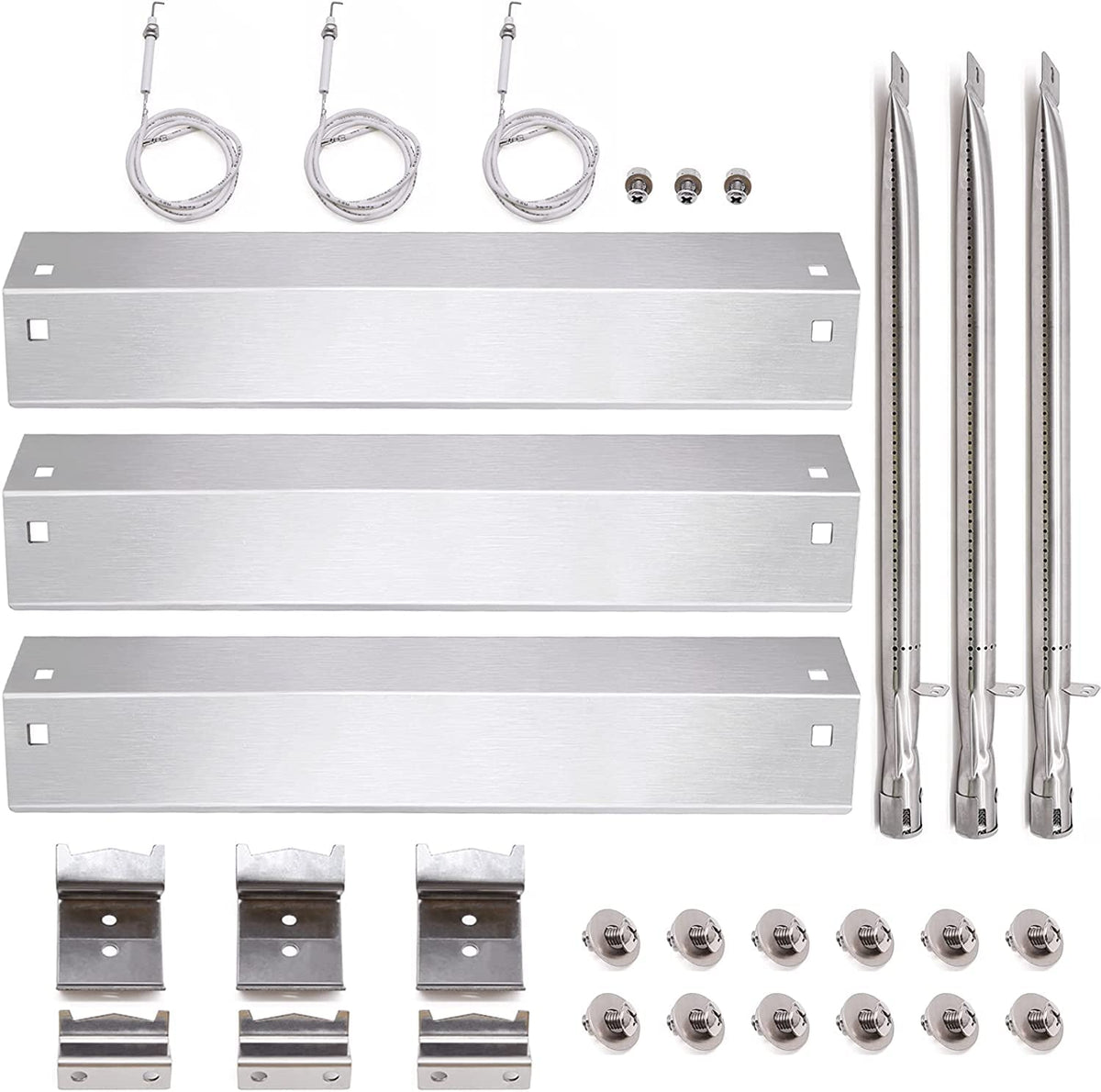 Criditpid Chargriller heat plates for even heat coverage and durability