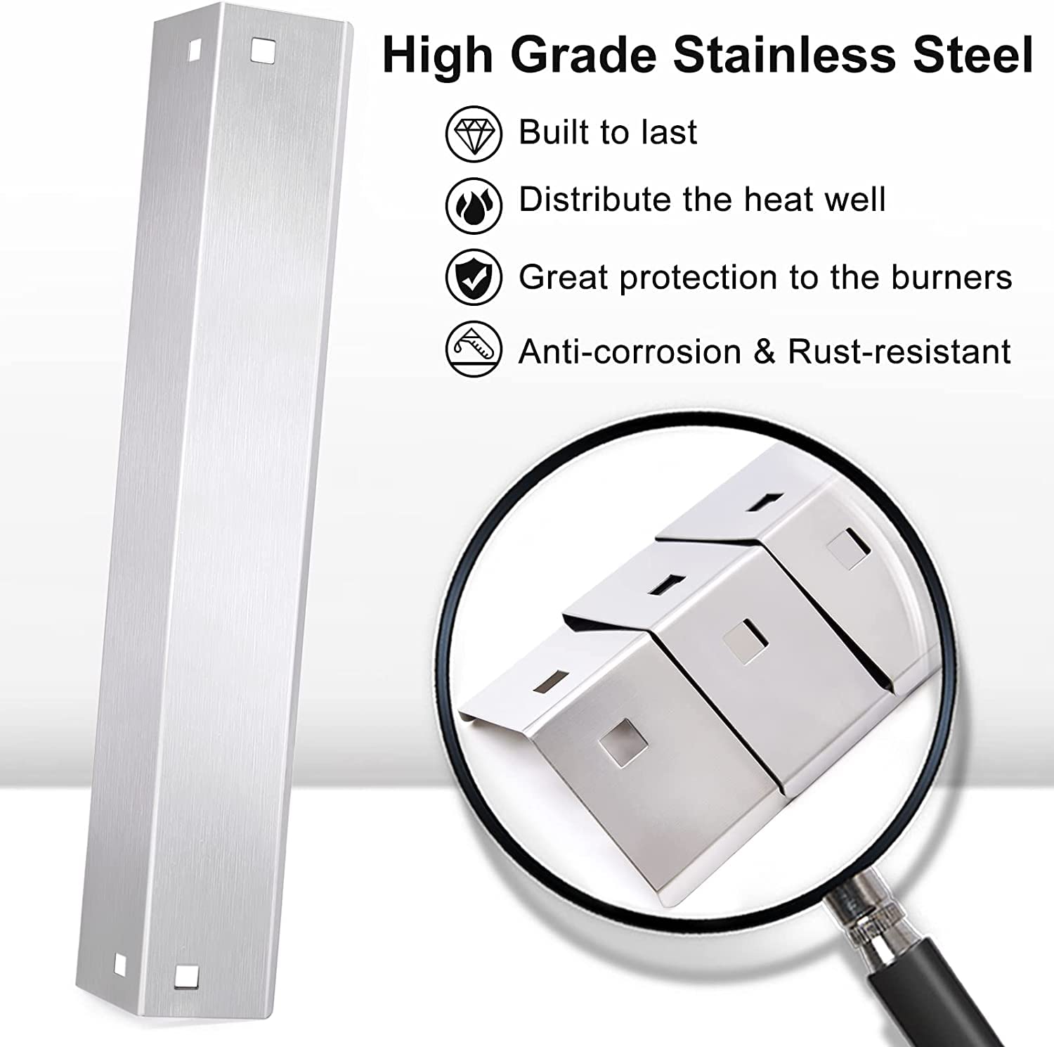 Criditpid Chargriller repair kit restores older grills with stainless steel parts