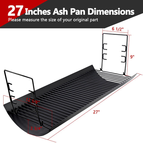 Criditpid two pack fire grate hangers secure grates at high heat