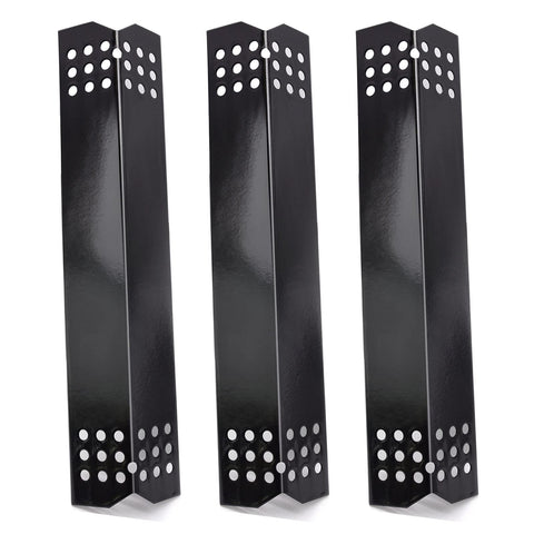 Criditpid grill heat plate shield, front view, designed for even heating.