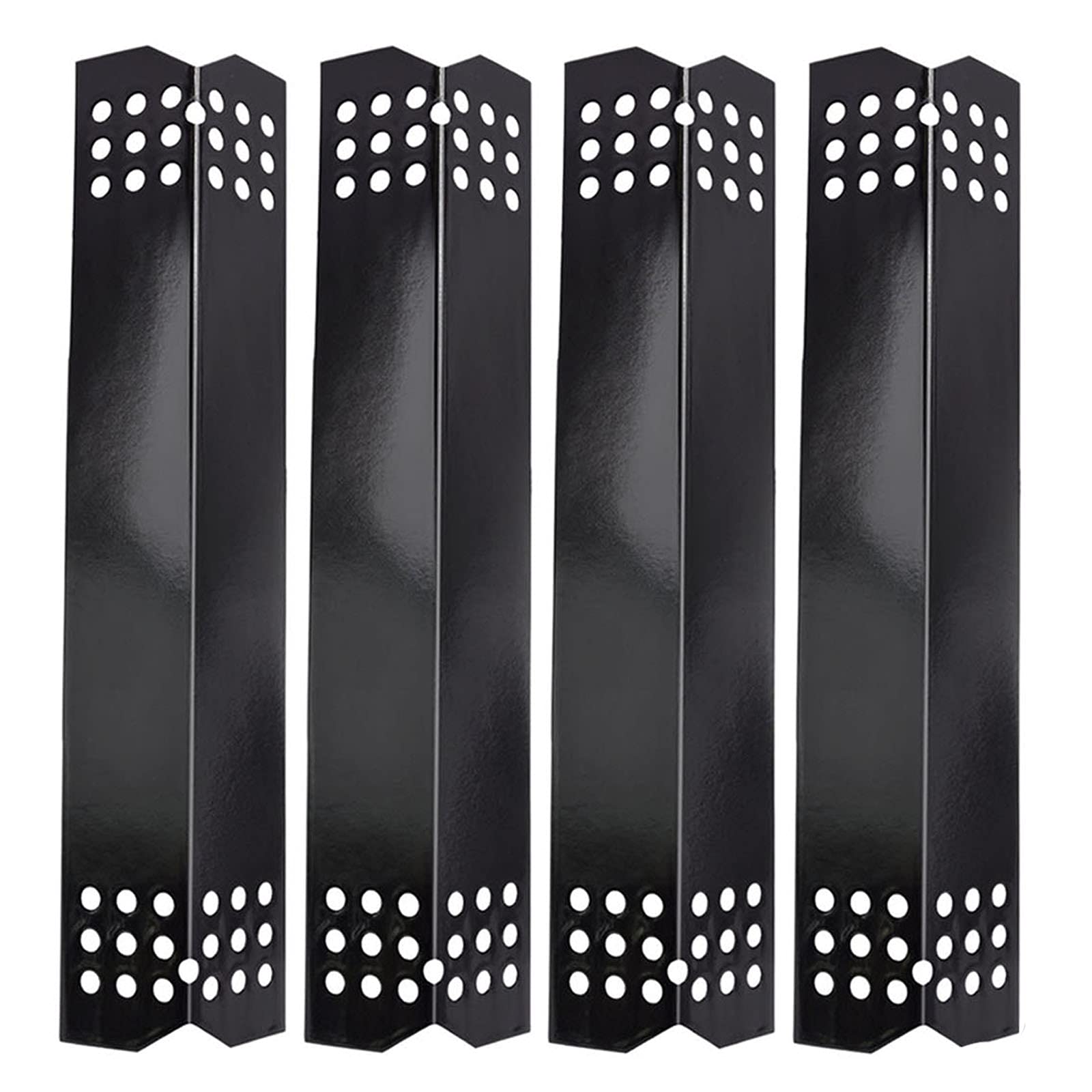 Criditpid heat tent plate close-up in porcelain steel for durable grilling