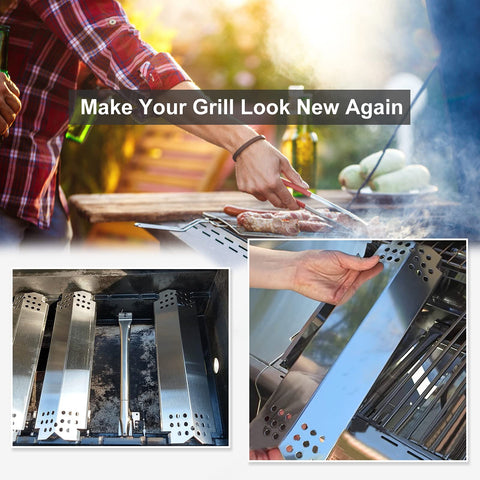 Criditpid Nexgrill burner-cover close-up with precise fit.