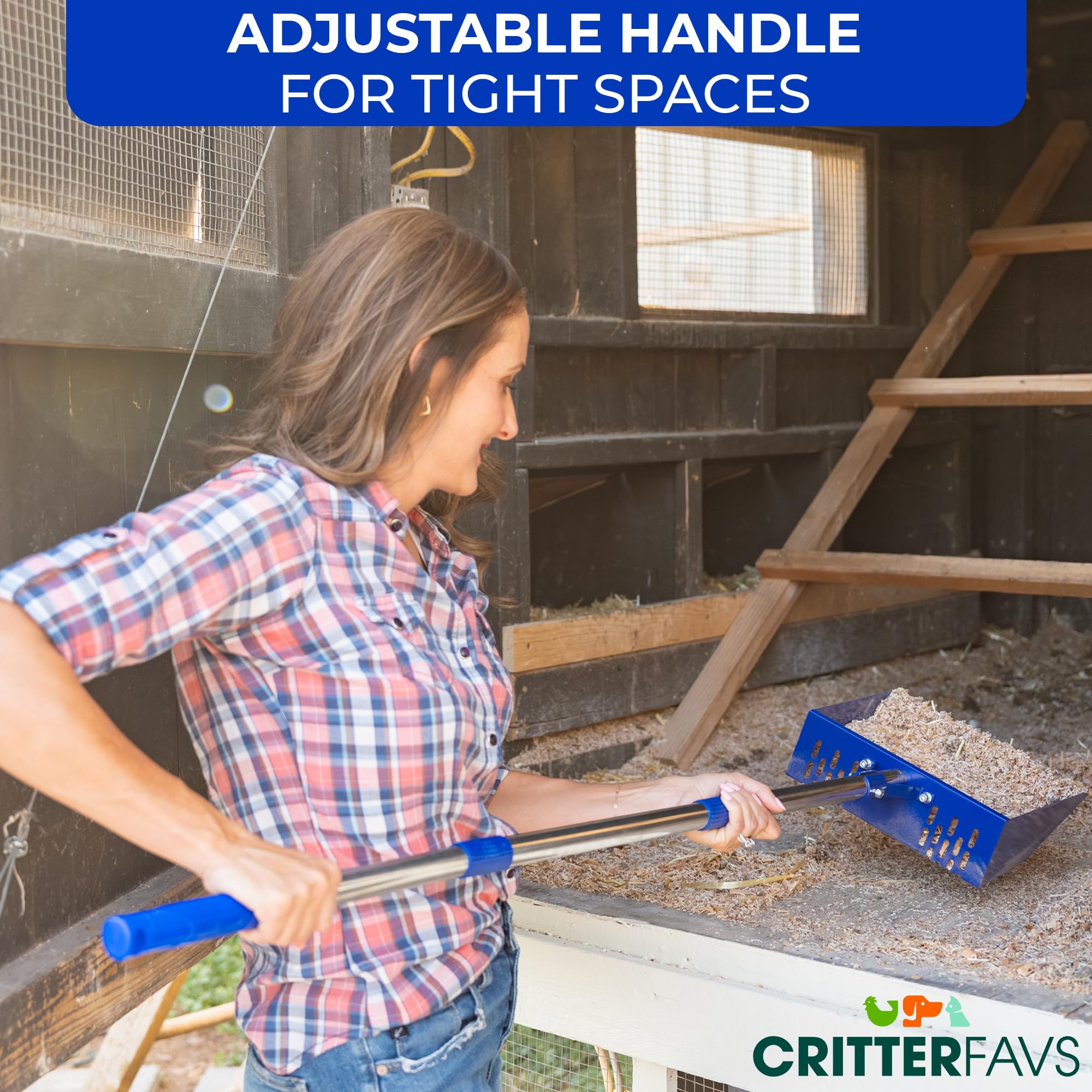 CRITTER FAVS compatible with sand hemp coffee bedding pine pellets and more.