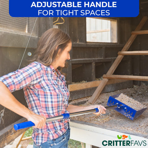 CRITTER FAVS compatible with sand hemp coffee bedding pine pellets and more.