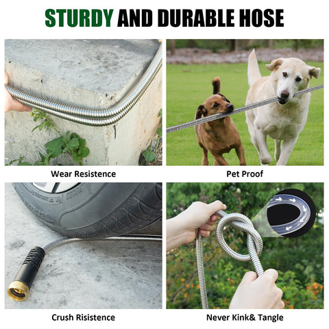 Crixny 10-function nozzle with versatile spray patterns