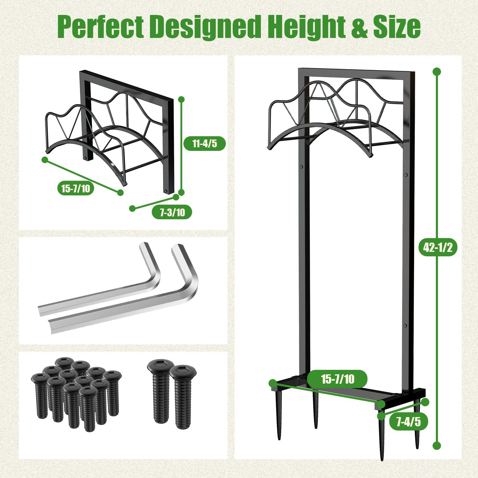 Crixny 160 ft capacity handles long hoses with room to spare.