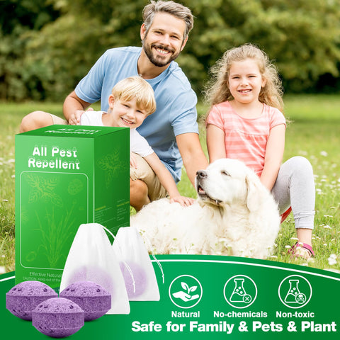 Crobirware peppermint citrus aroma deters animals without chemicals.