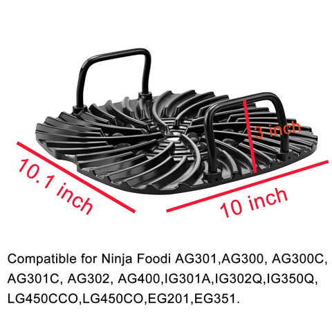 Croask grill grate for Ninja Foodi with dishwasher safe design for easy cleanup