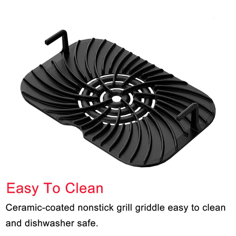 Croask non-stick grate for Ninja Foodi reduces sticking during grilling