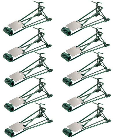 Crobirware 10-pack gopher traps set for versatile outdoor pest control.